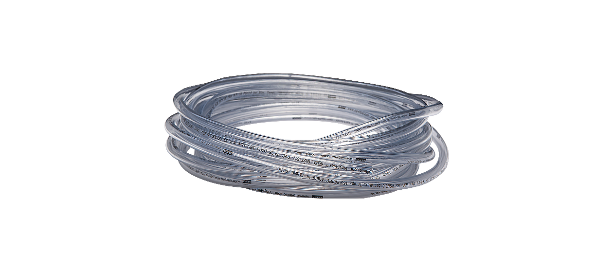 Tubing, 0.25" ID x 0.375" OD, 25ft.