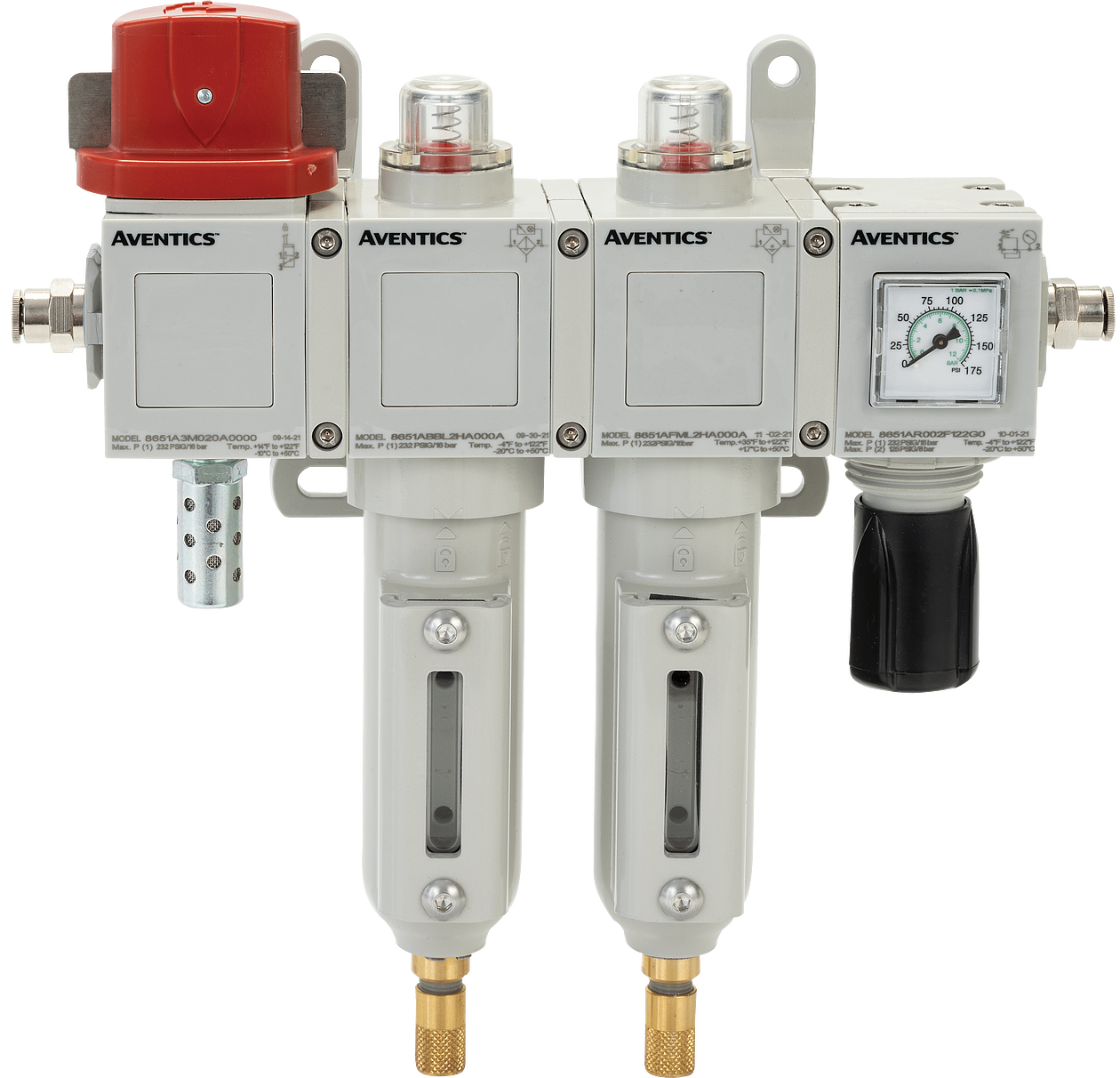 Pressure Controller Air Prep Assembly