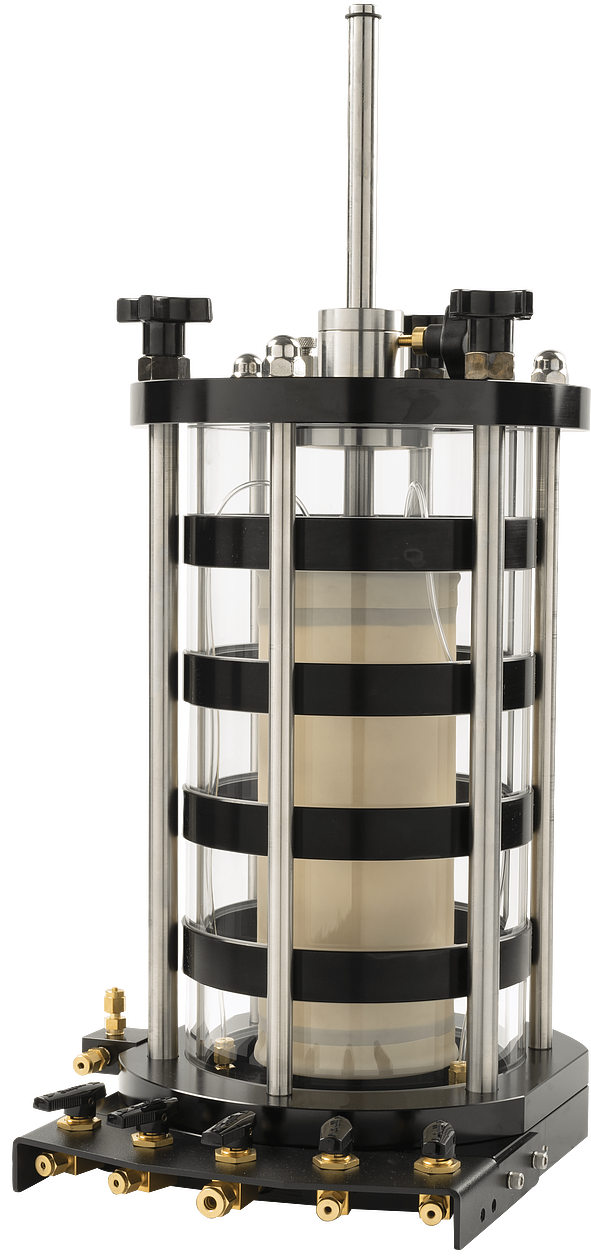 High-Pressure Triaxial Cells