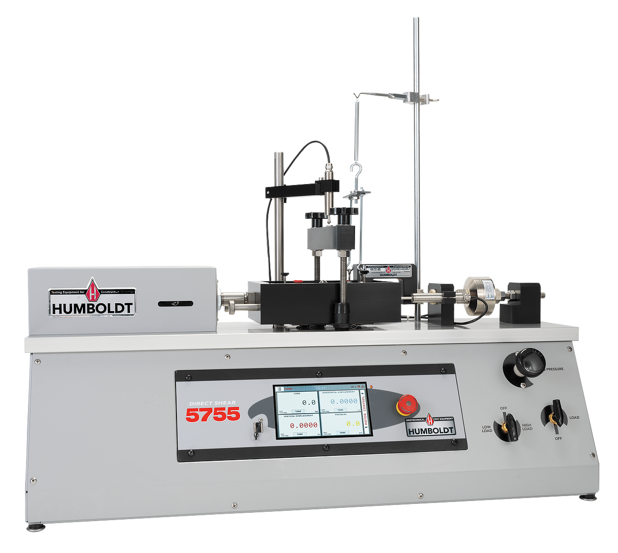 Pneumatic, Semi-Automated Direct/Residual Shear Apparatus