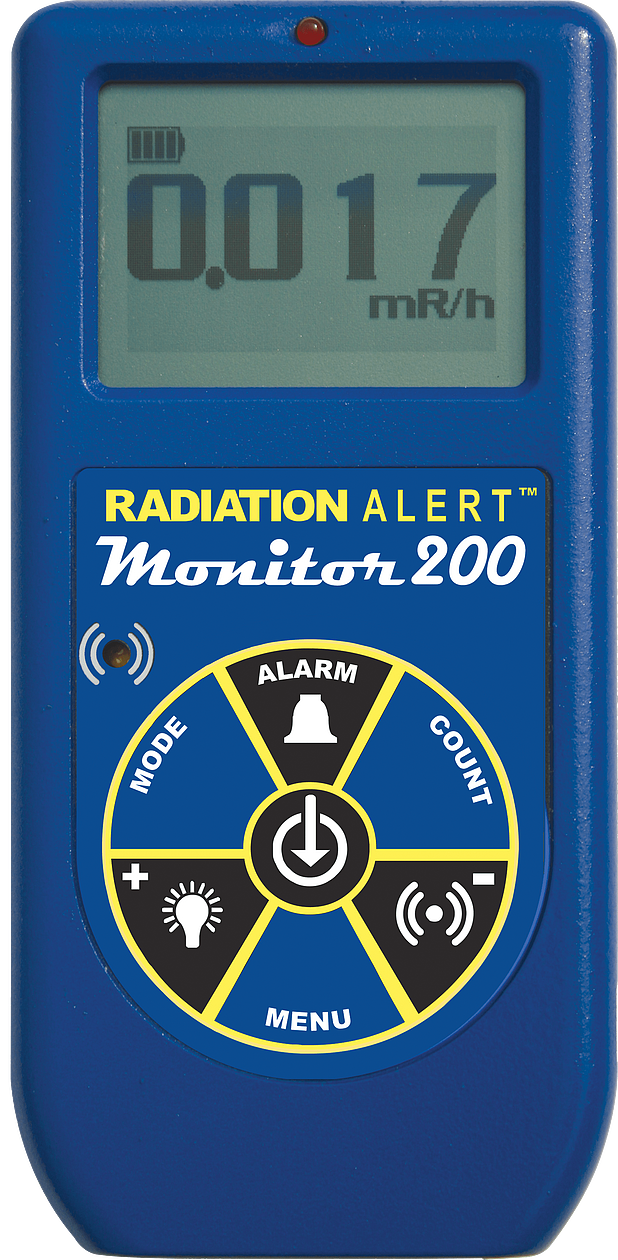 Radiation Survey Meter, Digital