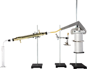 Distillation Set for Residue and Oil Distillate in Emulsified Asphalts