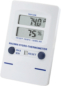 IncuTherm™ Plus Digital Thermometer/Hygrometer w Min/Max Memory