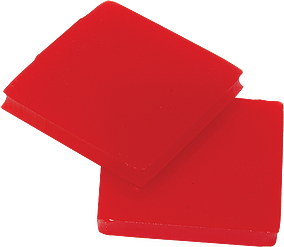 Cement Cube Compression Pad, Red, 2"