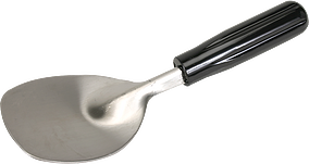 Scoop, Stainless Steel, Curved