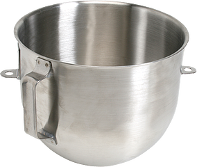 Bowl, stainless steel, 5 qt. (4.73L)