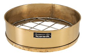 Sieve, Riddle 18" Diameter Stainless Mesh and Brass Frame