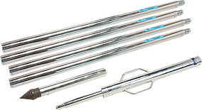 Dynamic Cone Penetrometer Test Set without Augers, Sleeved Hammer