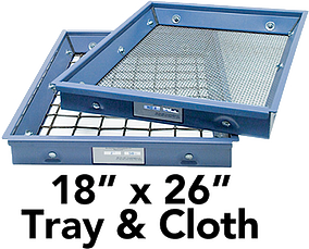 Screen Tray & Cloth, 18" x 26" (457 x 660mm)