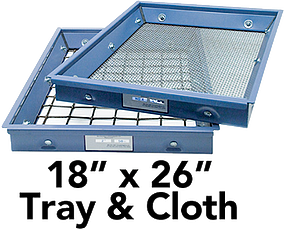 Screen Tray & Cloth, 18" x 26" (457 x 660mm)