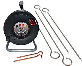 Resistivity Test Reel with Soil Pins