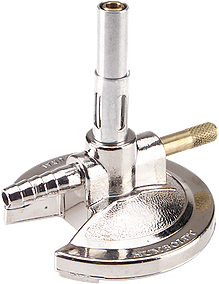 Adjustable Micro-Bunsen Burner with Adjustable Gas Valve