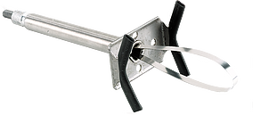 Stainless Steel Clamp - Double Vee 2" Cradle Adjustable Band Clamp