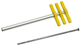 Cork Borer Sets with Handles, Plated Steel