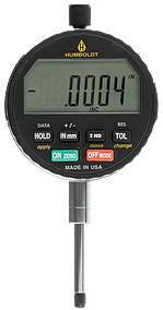 Digital Indicator, Range: 1" / 25.4 mm, Resolution: .0001" (.002mm)