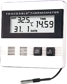 IncuTherm™ Plus Digital Thermometer/Hygrometer w Min/Max Memory