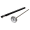 Dial Thermometer, Pocket-Type: Range 25 to 125°F with 1°F divisions.