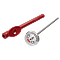 Dial Thermometer, Pocket-Type: Range -40 to 180°F with 2°F divisions.