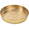 12" Diameter, 2" (51mm) Deep Bottom Pan (Brass), H-3922P