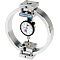 Load Ring with analog dial indicator, 550lbf, 2.5kN, 250kgf