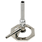 General Purpose Tirrill Burner with 1/2" (13mm) dia. Mixing Tube, Artificial gas, 7/16"(11mm) Mixing Tube OD, 18 CFH, 10,800 BTU Output, 5-1/4" (133mm) Overall Height