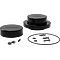 Permeability Cell for Soil, 35mm Top Cap/Base Set, Anodized Aluminum