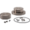 Triaxial Cap and Base Set, Stainless Steel Triaxial Cell, 2.0" Cap and Base Set, Stainless Steel