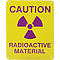 Sign, Caution Radioactive Material