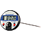 Thermometer, Digital, Jumbo Display, Accuracy of ±0.3°C.