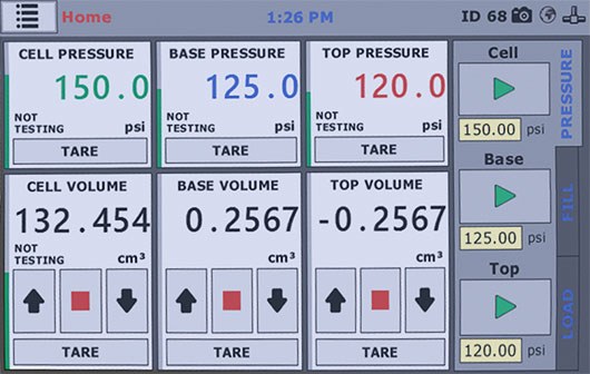 Auto-pressure-software-screen