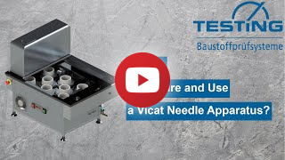Video Thumbnail for How to Configure and Use a Vicat Needle Apparatus?