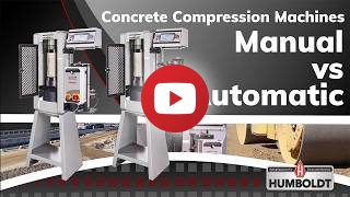 Video Thumbnail for Concrete Compression Machines - Manual vs Automatic Comparison