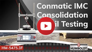 Video Thumbnail for Humboldt HM-5475 Conmatic IMC Automated Soil Consolidation System Machine for Soil Testing