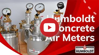 Video Thumbnail for Concrete Air Meters for Construction Tests - Humboldt Testing Equipment