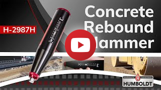 Video Thumbnail for Humboldt Concrete Rebound Hammer H-2987H