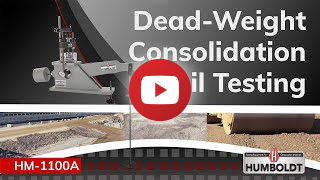 Video Thumbnail for Humboldt HM-1100A Dead-Weight Soil Consolidation Frame for Construction Material Testing